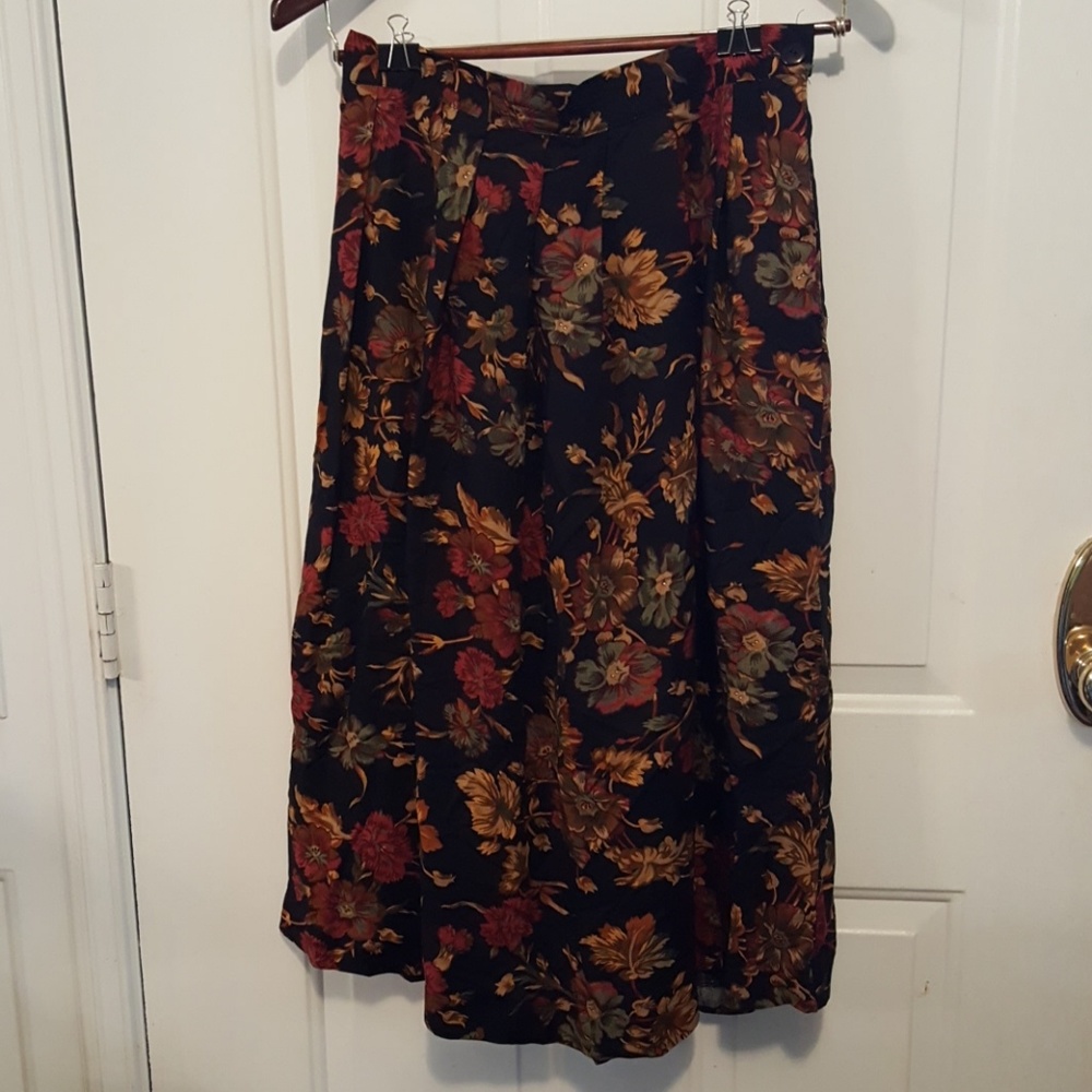 Women's Worthington Skirt Fall‎ Floral 14P